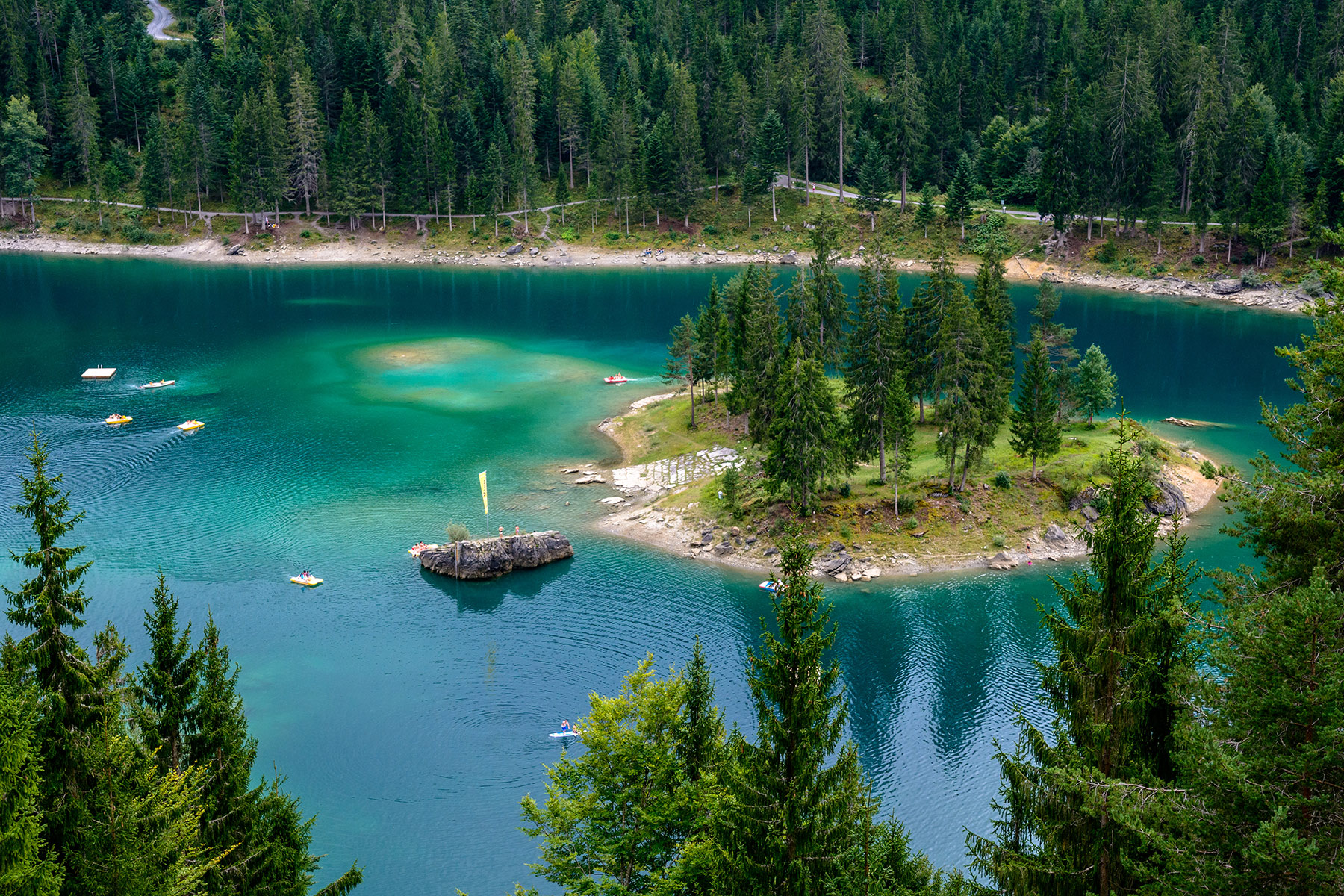 Caumasee, Flims